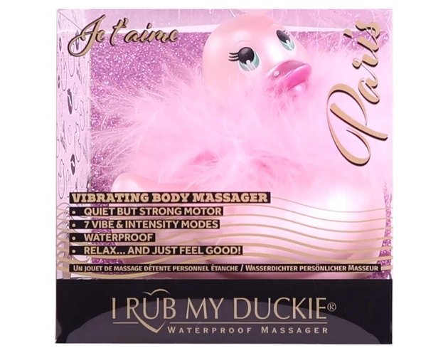 My Duckie Paris 2.0 - vízálló kacsa csikló vibrátor (pink)