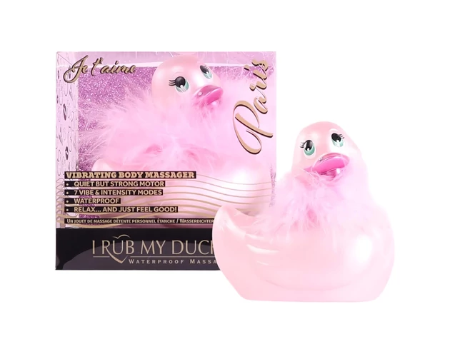 My Duckie Paris 2.0 - vízálló kacsa csikló vibrátor (pink)