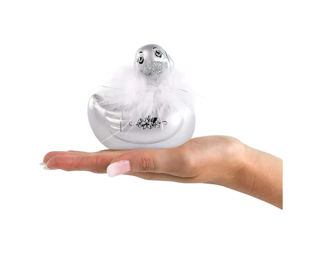 My Duckie Paris 2.0 - csikló vibrátor (ezüst)
