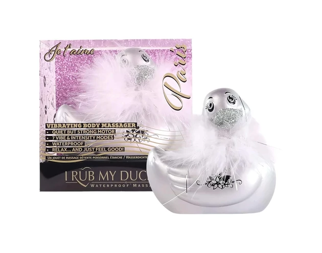 My Duckie Paris 2.0 - csikló vibrátor (ezüst)