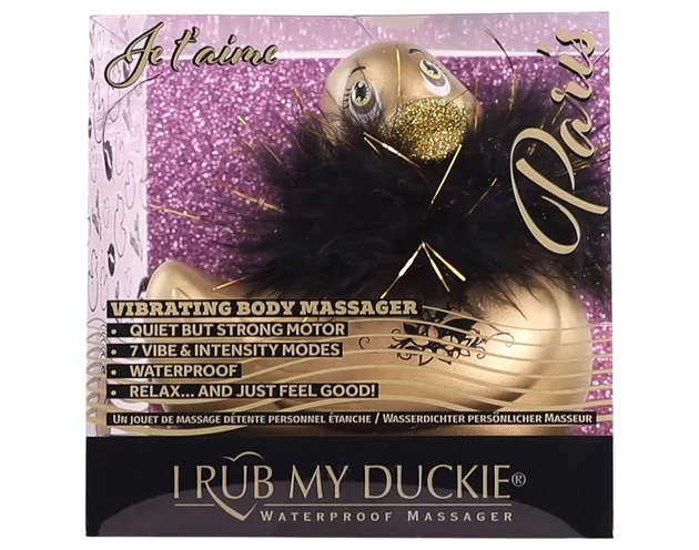 My Duckie Paris 2.0 - csikló vibrátor (arany)