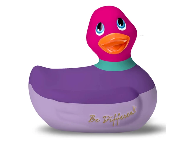 My Duckie Colors 2.0 - vízálló csiklóvibrátor (lila-pink)