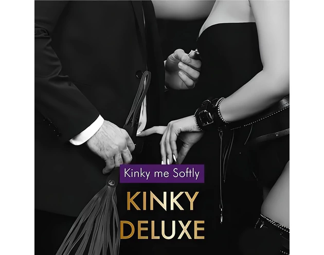 RS Soiree Kinky Me Softly - BDSM kötöző szett - fekete (7 részes)