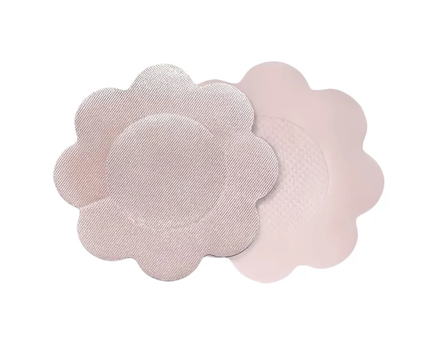 Bye Bra D-F - láthatatlan mellemelő tapasz - pink (6db)