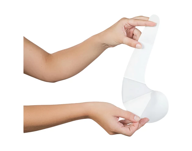 Bye Bra Perfect A-F - láthatatlan mellemelő tapasz - nude (6 pár)