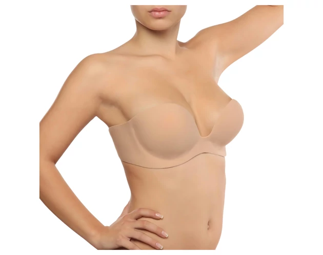 Bye Bra Gala C - rejtett Push-up melltartó (nude)