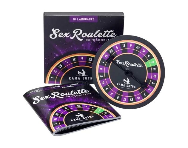 Sex Roulette Kama Sutra - szex társasjáték (10 nyelven)