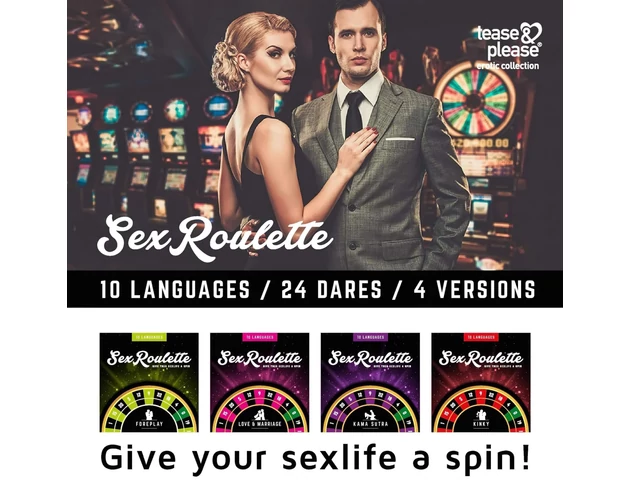 Sex Roulette Kinky - szex társasjáték (10 nyelven)