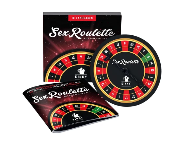 Sex Roulette Kinky - szex társasjáték (10 nyelven)