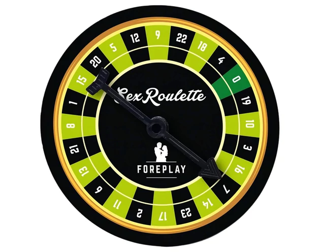 Sex Roulette Foreplay - szex társasjáték (10 nyelven)