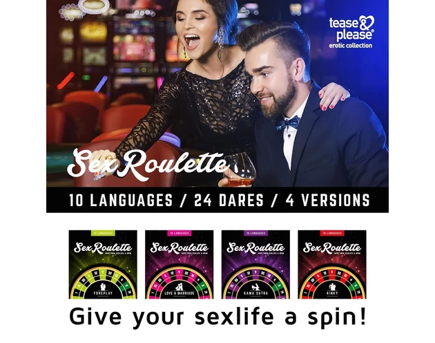 Sex Roulette Foreplay - szex társasjáték (10 nyelven)