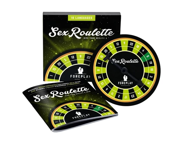 Sex Roulette Foreplay - szex társasjáték (10 nyelven)