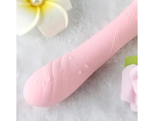 ZALO Courage Heating - akkus, luxus G-pont vibrátor (pink)