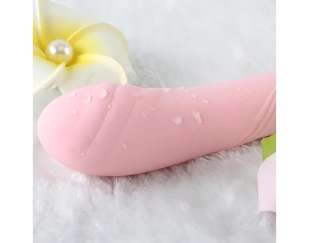 ZALO Courage Heating - akkus, luxus G-pont vibrátor (pink)