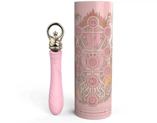 ZALO Courage Heating - akkus, luxus G-pont vibrátor (pink)