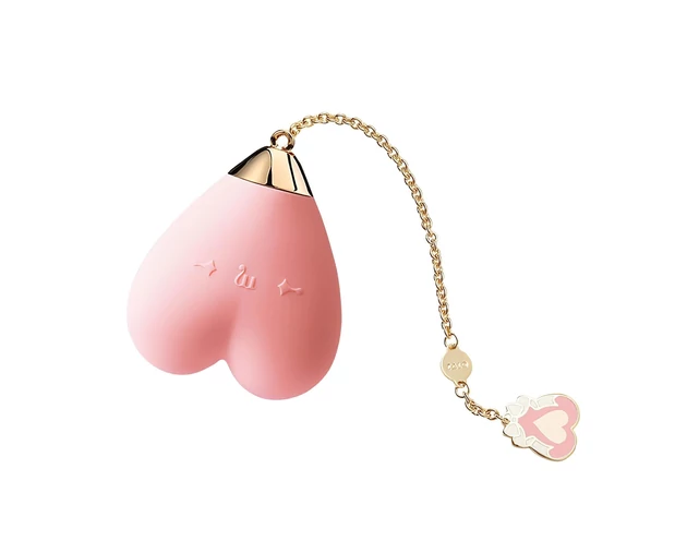 ZALO Baby Heart - okos vízálló csikló vibrátor (pink)