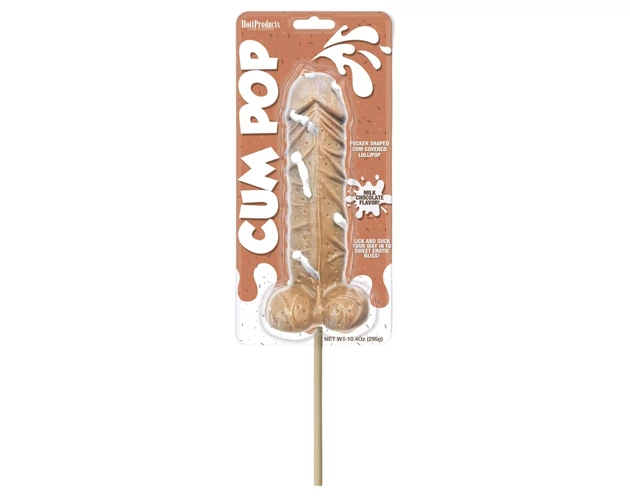 Cum Cock Pop - péniszes GIGA nyalóka (295g) - tejcsoki