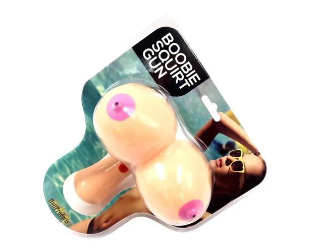 Boobie Squirt Gun - dupla lövetű cici pisztoly (vízipisztoly)