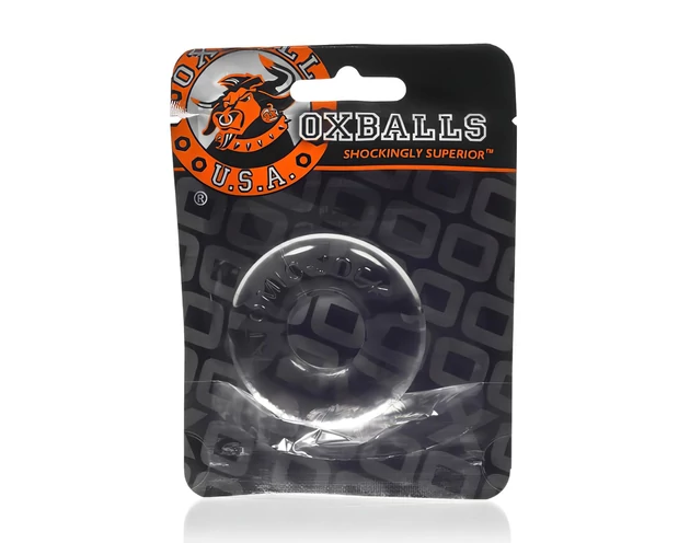 OXBALLS Donut 2 - extra erős péniszgyűrű (áttetsző)