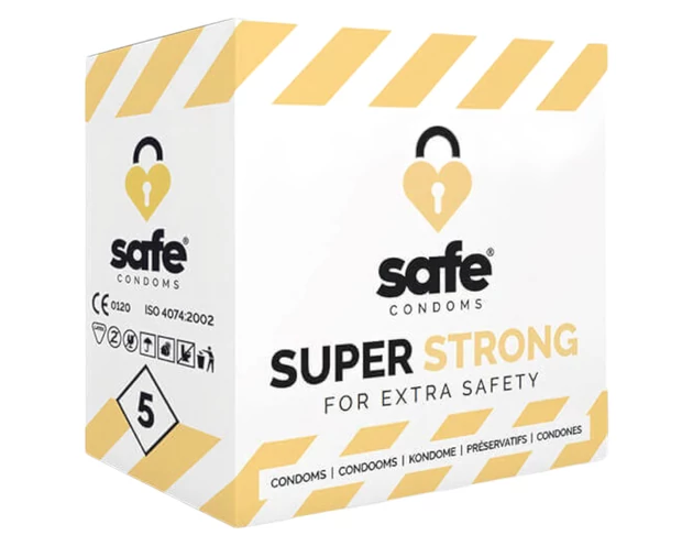 SAFE Super Strong - extra erős óvszer (5db)