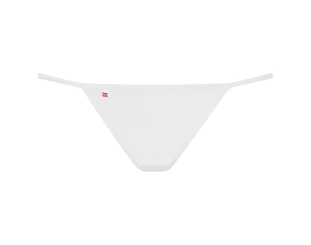 Obsessive Luiza - tulipános tanga (fehér)