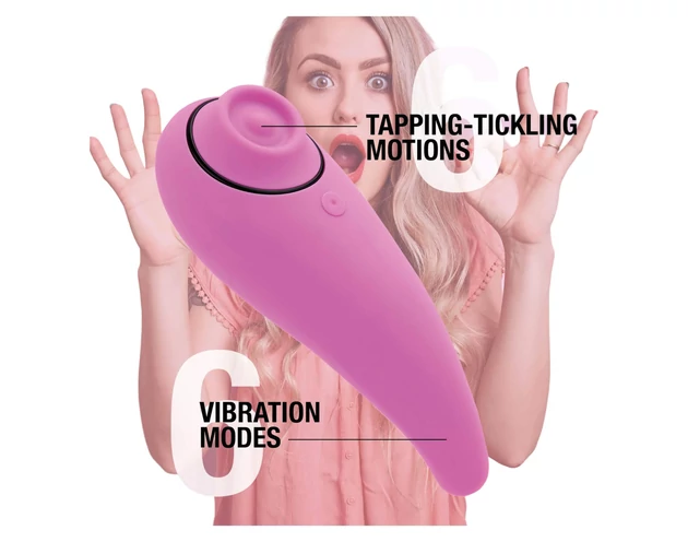 FEELZTOYS Femmegasm - akkus 2in1 csikló vibrátor (pink)