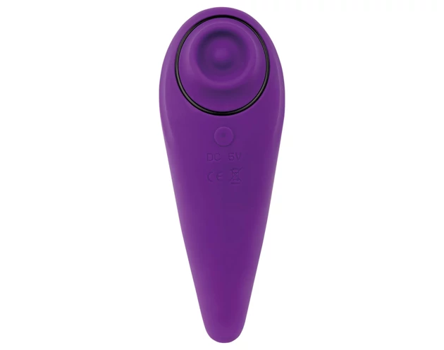 FEELZTOYS Femmegasm - akkus 2in1 csikló vibrátor (lila)