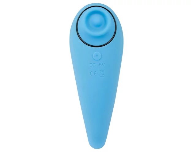 FEELZTOYS Femmegasm - akkus 2in1 csikló vibrátor (kék)