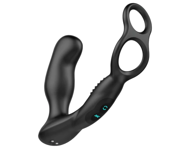 Nexus Revo - forgó, gyűrűs prosztata vibrátor (fekete)