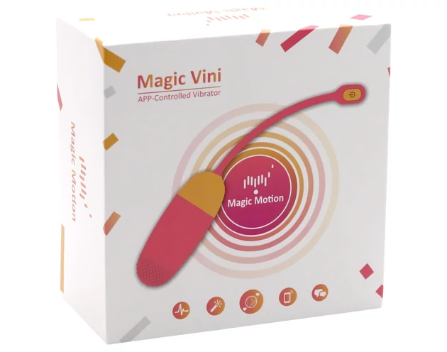 Magic Motion Vini - okos, akkus vibrációs tojás (narancs)