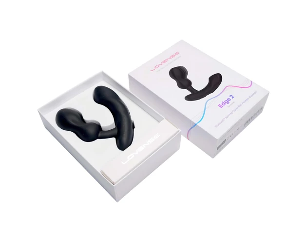 LOVENSE Edge 2 - okos prosztata vibrátor (fekete)