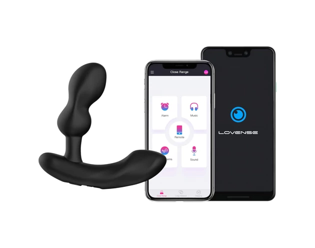 LOVENSE Edge 2 - okos prosztata vibrátor (fekete)