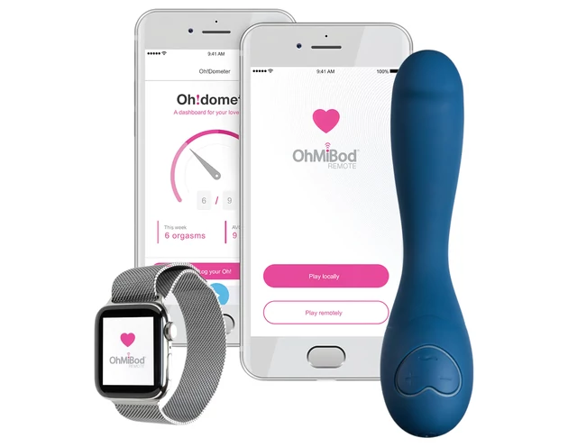 OHMIBOD Bluemotion Nex 2 - okos, akkus G-pont vibrátor (kék)