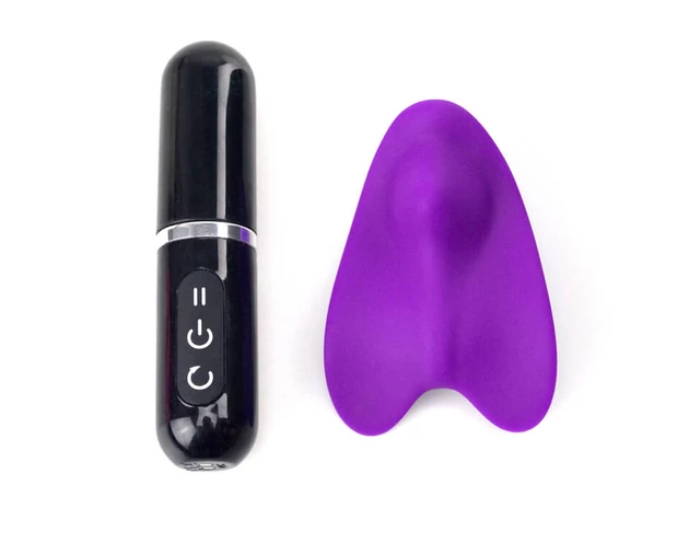 Aixiasia Ebby Panty - akkus, rádiós csiklóvibrátor szett (lila)