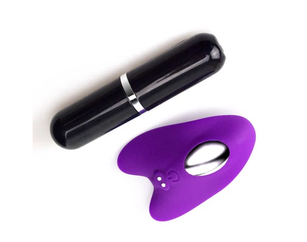Aixiasia Ebby Panty - akkus, rádiós csiklóvibrátor szett (lila)