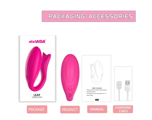 Aixiasia Ariel - akkus, rádiós párvibrátor (pink)