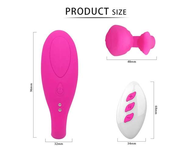 Aixiasia Ariel - akkus, rádiós párvibrátor (pink)