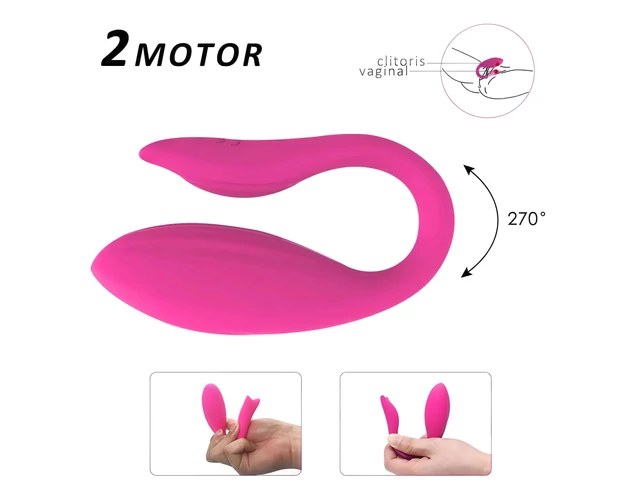 Aixiasia Ariel - akkus, rádiós párvibrátor (pink)