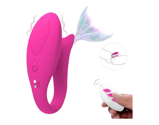 Aixiasia Ariel - akkus, rádiós párvibrátor (pink)