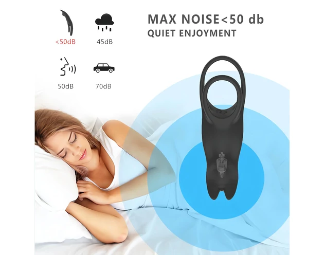 Aixiasia Hoody B - akkus, rádiós péniszgyűrű (fekete)