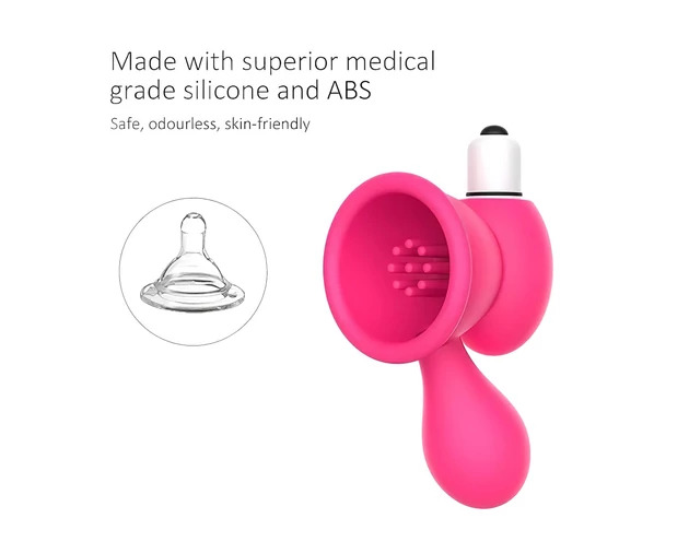 Aixiasia Bobo - mellszívó vibrátor (pink)