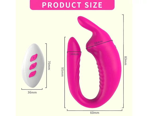 Aixiasia Hera - akkus, rádiós párvibrátor (pink)