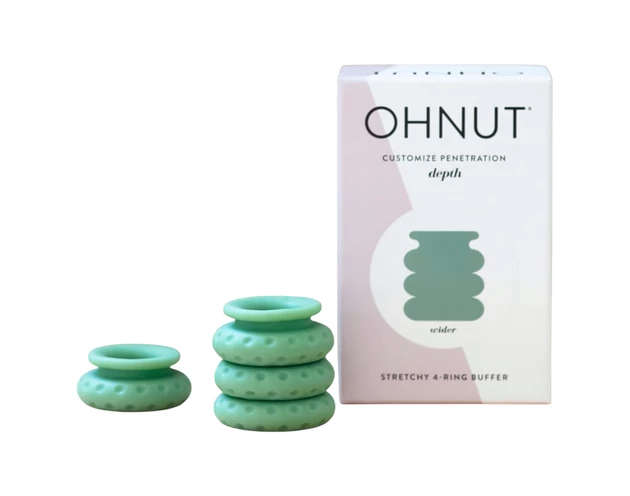 Ohnut - behatolás szabályozó gyűrű - 4 részes (zöld)