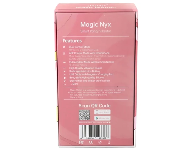 Magic Motion Nyx - vízálló csikló vibrátor (korall)