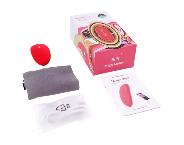 Magic Motion Nyx - vízálló csikló vibrátor (korall)