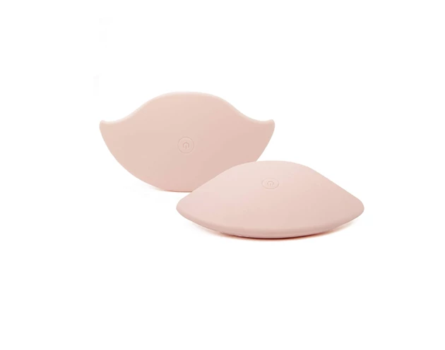 FeelzToys - akkus, rádiós mellvibrátor - 2db (pink)