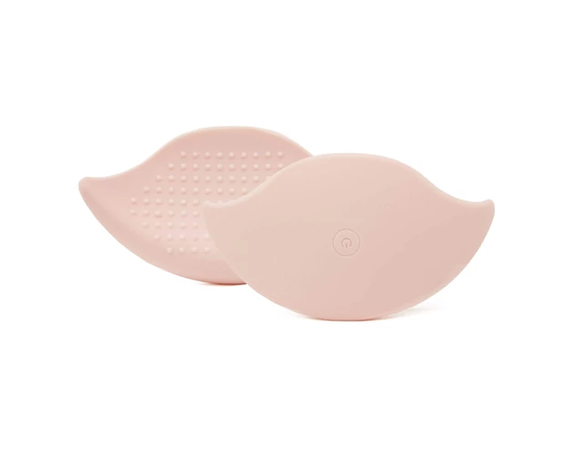 FeelzToys - akkus, rádiós mellvibrátor - 2db (pink)