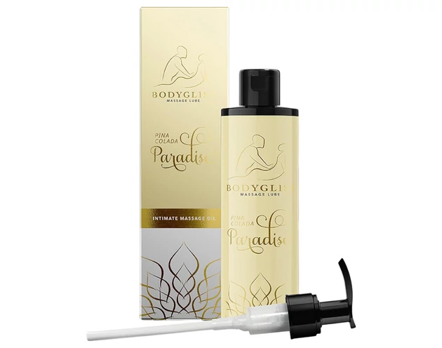 Bodygliss - masszázsolaj és síkosító - pina colada (150ml)