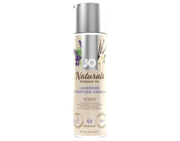 System JO - masszázsolaj - levendula-vanília (120ml)