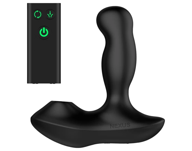 Nexus Revo Air - forgó prosztata vibrátor (fekete)
